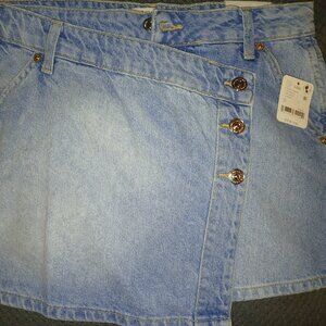 Free People Wynne Denim Skirt